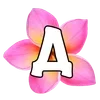 🌟 Эмодзи «буквы в цветке» для Telegram