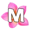 🌟 Эмодзи «буквы в цветке» для Telegram
