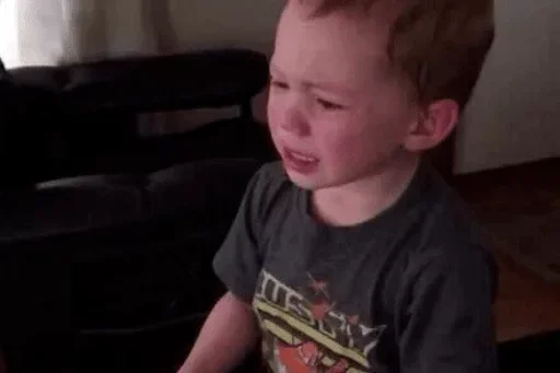 😭 Стикер «Gavin React» для Telegram