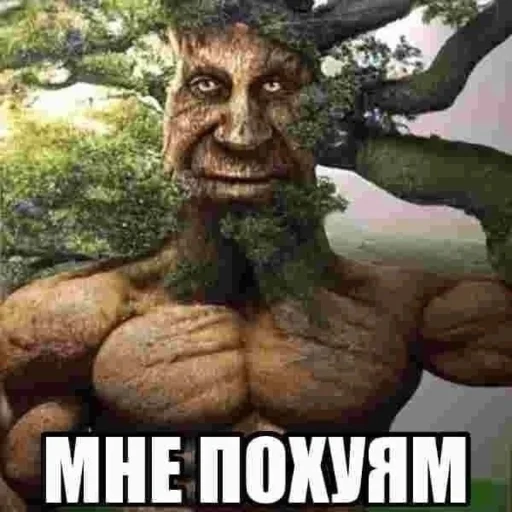 😎 Стикер «Mytstical Tree» для Telegram