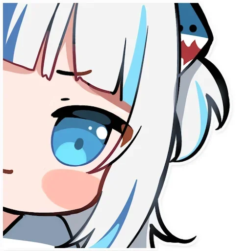 🙂 Стикер «Gawr Gura» для Telegram