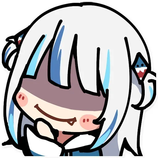 😏 Стикер «Gawr Gura» для Telegram