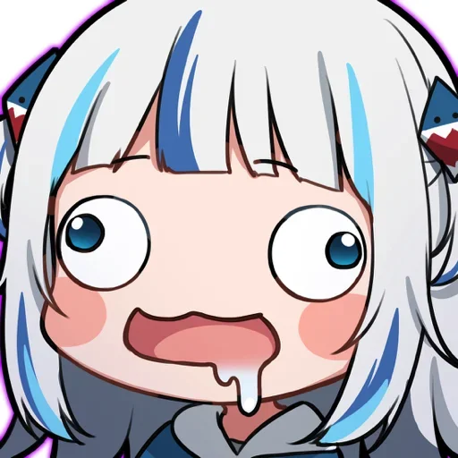 🤪 Стикер «Gawr Gura» для Telegram