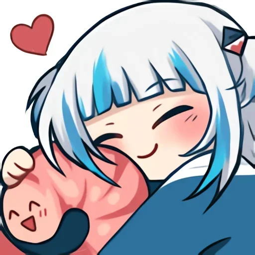 💞 Стикер «Gawr Gura» для Telegram