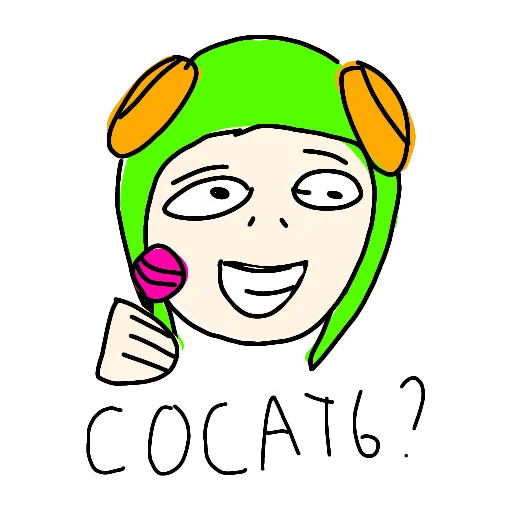 🍭 Стикер «Бравлики» для Telegram