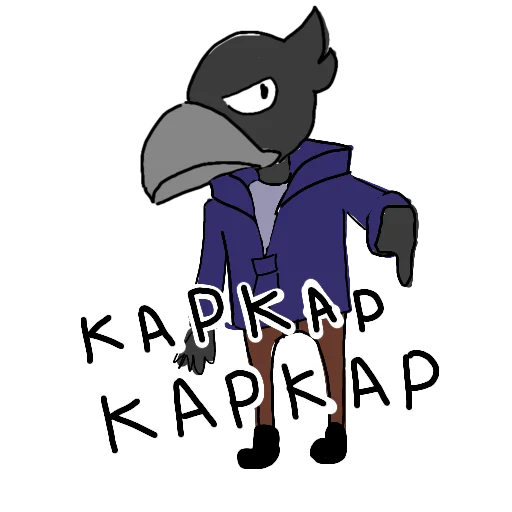 🍗 Стикер «Бравлики» для Telegram