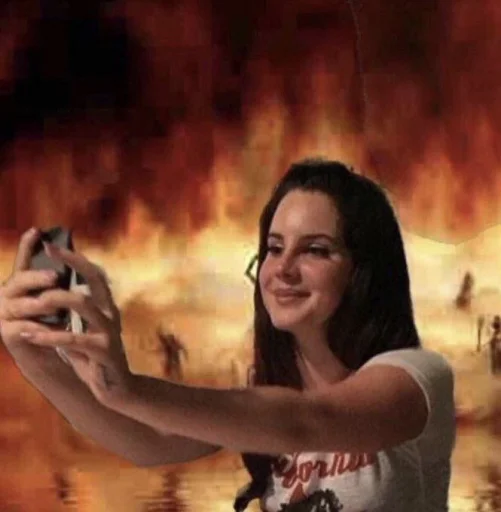 💀 Стикер «Mood Lana» для Telegram