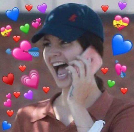🥰 Стикер «Mood Lana» для Telegram