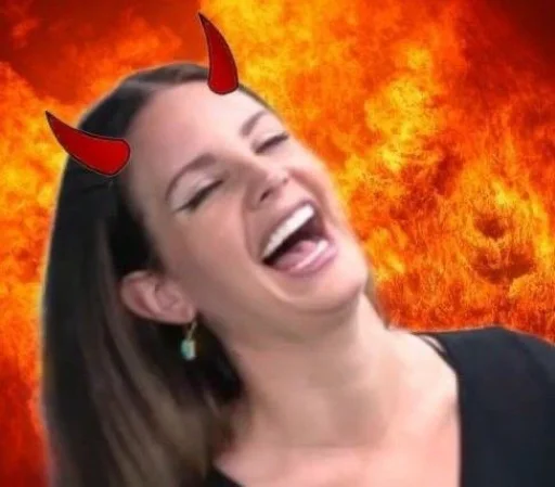 😈 Стикер «Mood Lana» для Telegram