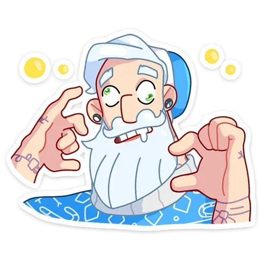 🤤 Стикер «Gay Мороз» для Telegram