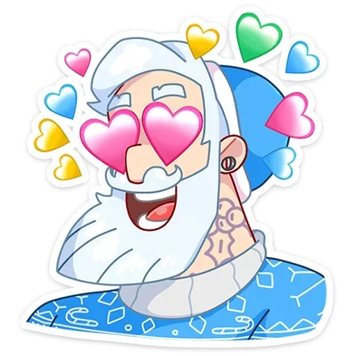 😍 Стикер «Gay Мороз» для Telegram