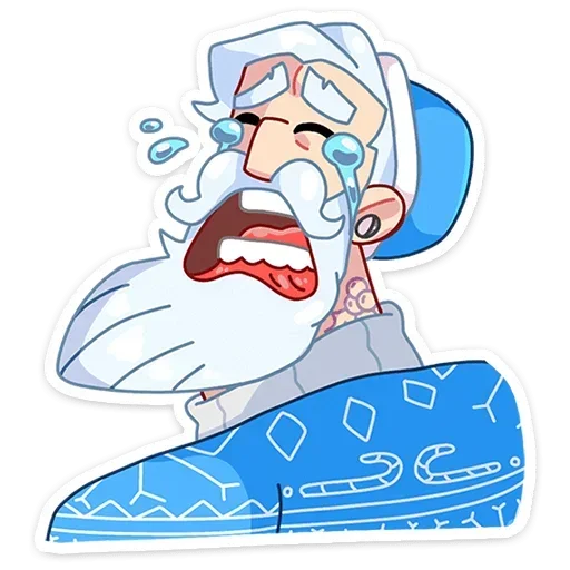 😭 Стикер «Gay Мороз» для Telegram