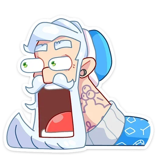 😱 Стикер «Gay Мороз» для Telegram
