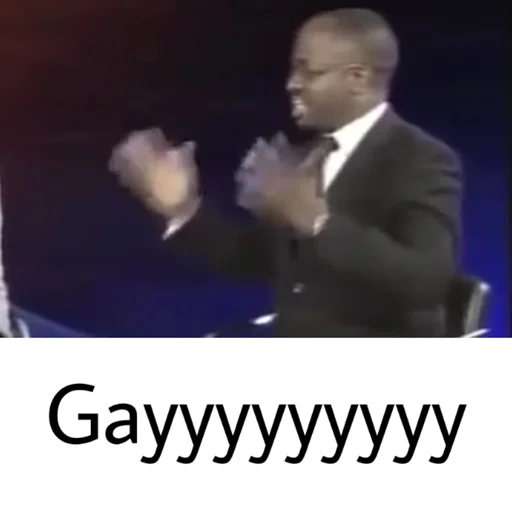🤨 Стикер «Gay?» для Telegram
