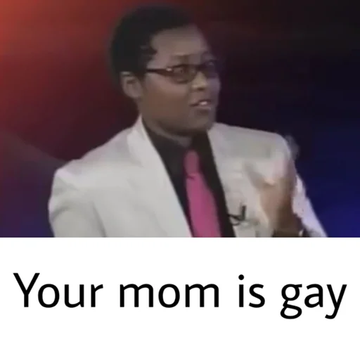 😂 Стикер «Gay?» для Telegram