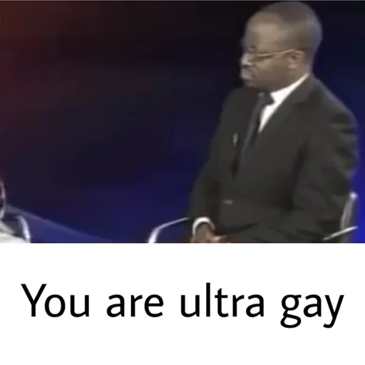 🤦‍♂ Стикер «Gay?» для Telegram