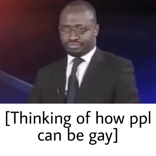 🤦‍♂ Стикер «Gay?» для Telegram