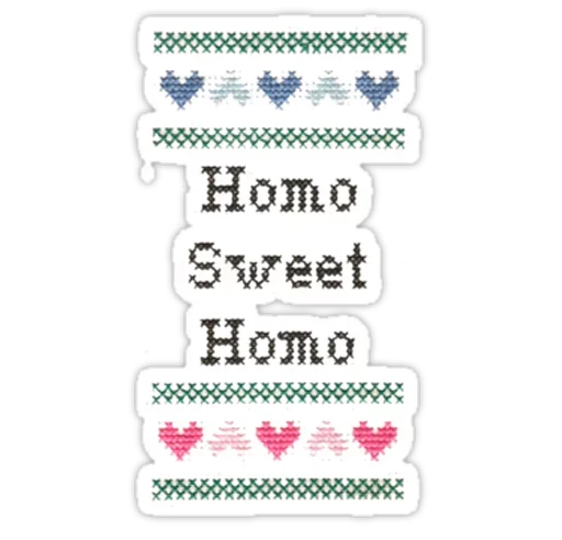 💙 Стикер «Гей знакомства» для Telegram