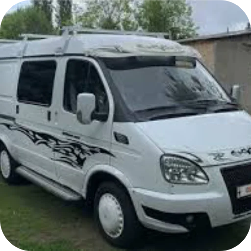 🚗 Стикер «Газели и питбайки» для Telegram