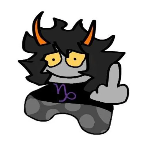 🖕 Стикер «Gamzee Makara Гамзи Макара» для Telegram