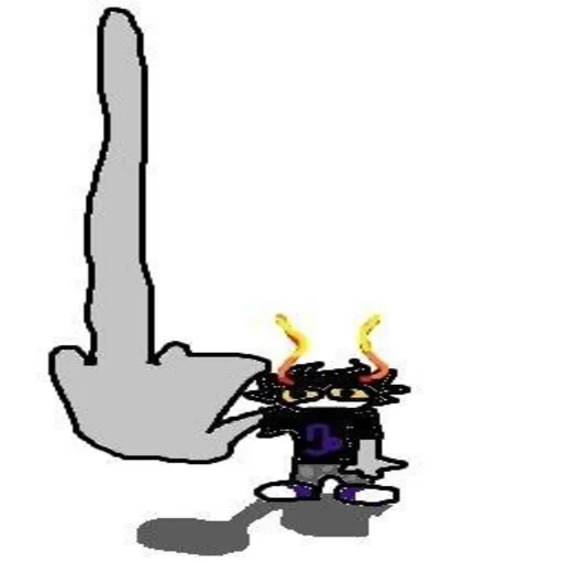 🖕 Стикер «Gamzee Makara Гамзи Макара» для Telegram