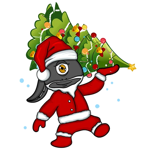 🧑‍🎄 Стикер «Глаз Бога - 2022.wtf» для Telegram