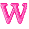 💟 Эмодзи «Pink font» для Telegram