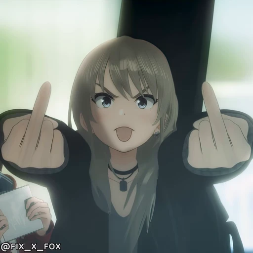 🖕 Стикер «Girls Band Cry» для Telegram