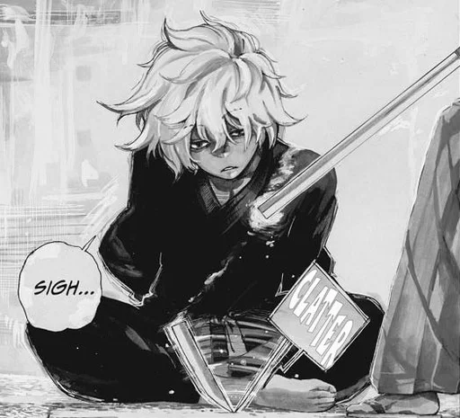 🖤 Стикер «Gabimaru» для Telegram