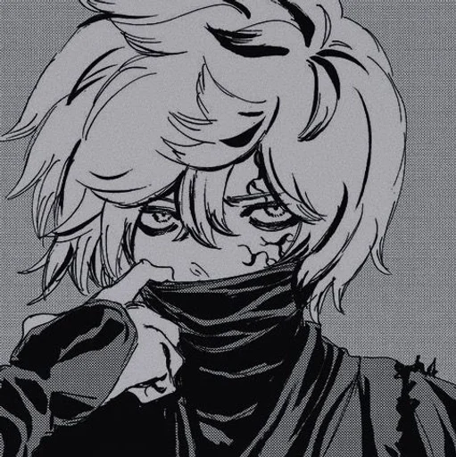🖤 Стикер «Gabimaru» для Telegram