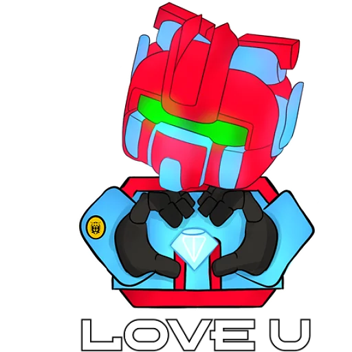 🥰 Стикер «G-bot fans» для Telegram