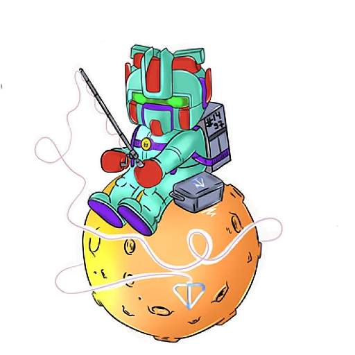 🌎 Стикер «G-bot fans» для Telegram