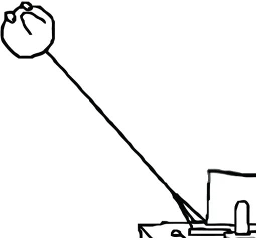 😵 Стикер «Guy Behind The Desk» для Telegram