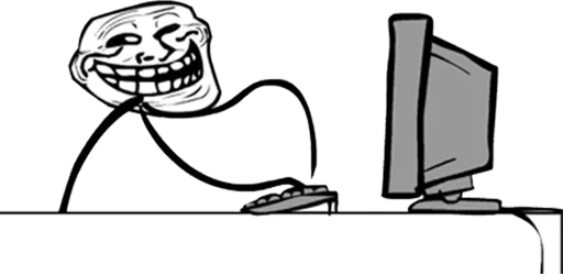 😅 Стикер «Guy Behind The Desk» для Telegram
