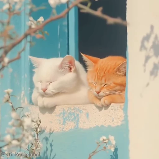 🤗 Стикер «Kanji Cats» для Telegram