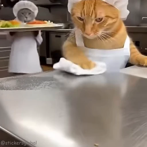 🫠 Стикер «Kanji Cats» для Telegram