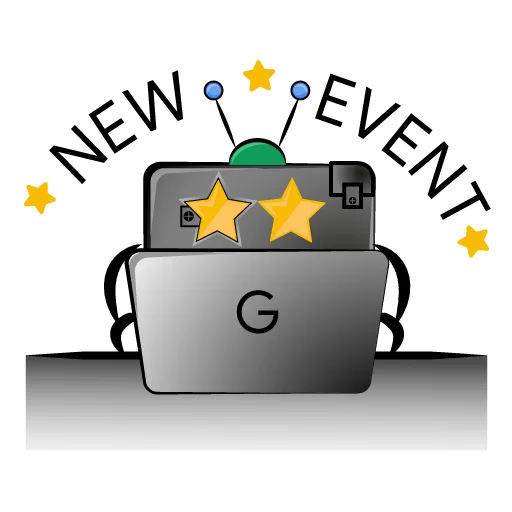 🤩 Стикер «Gdgdevparty» для Telegram