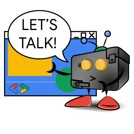🗓 Стикер «Gdgdevparty» для Telegram