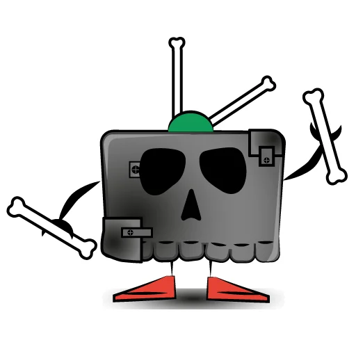 ☠ Стикер «Gdgdevparty» для Telegram
