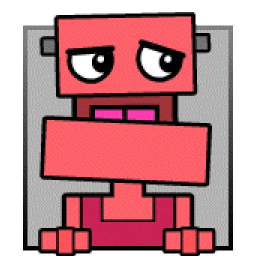 ❓ Стикер «Geometry Dash Shopkeeper» для Telegram