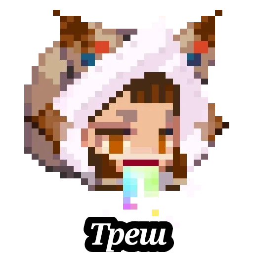 🤮 Стикер «Guardian tales» для Telegram