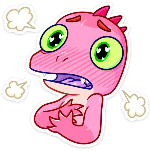 😬 Стикер «Геккоша» для Telegram