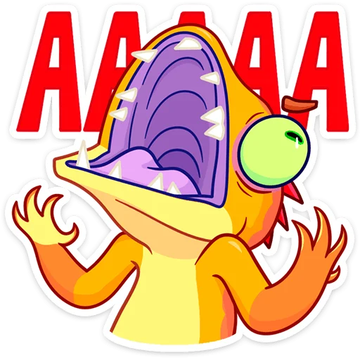 🤬 Стикер «Геккоша» для Telegram