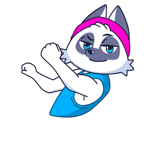 💃 Стикер «Новый год с Гиком» для Telegram