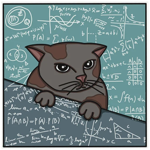 😵‍💫 Стикер «Котеечная» для Telegram