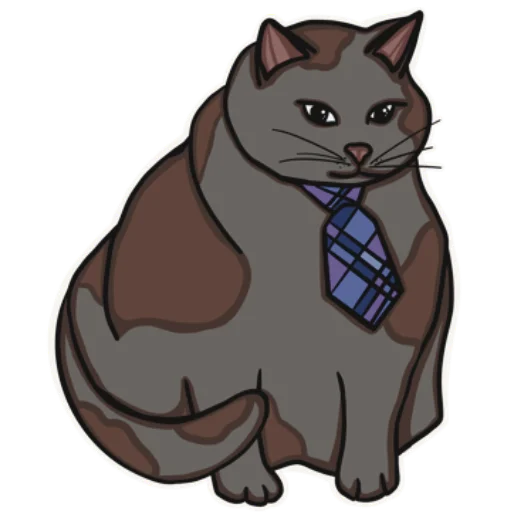 🧑‍💻 Стикер «Котеечная» для Telegram