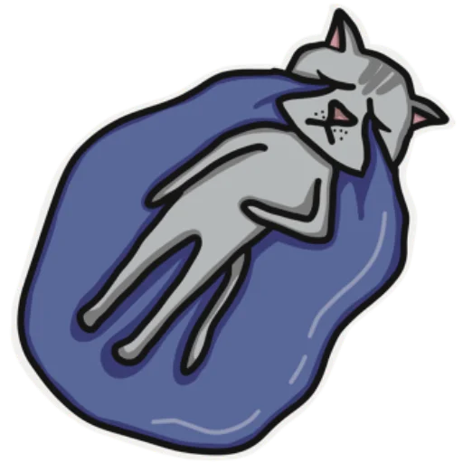 😭 Стикер «Котеечная» для Telegram