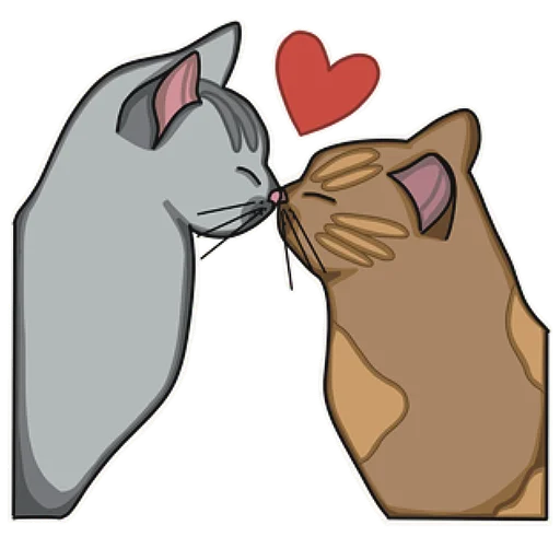 😘 Стикер «Котеечная» для Telegram