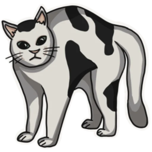 🥸 Стикер «Котеечная» для Telegram