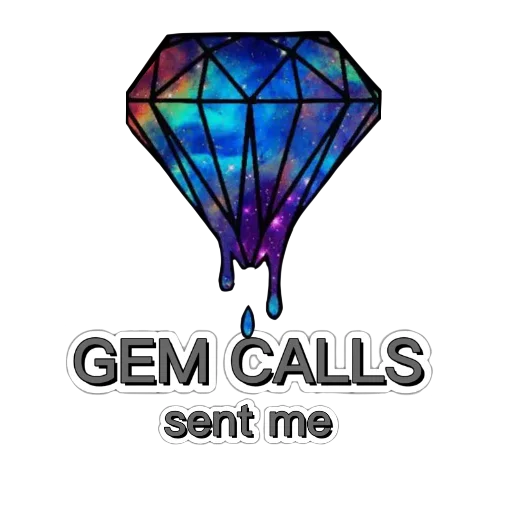Стикерпак Gem Calls для Telegram